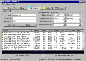 Napster (circa 2000)